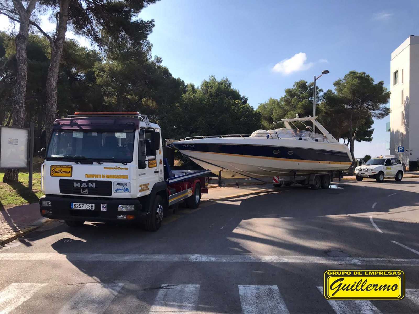 Transporte de vehículos y embarcaciones en Ibiza